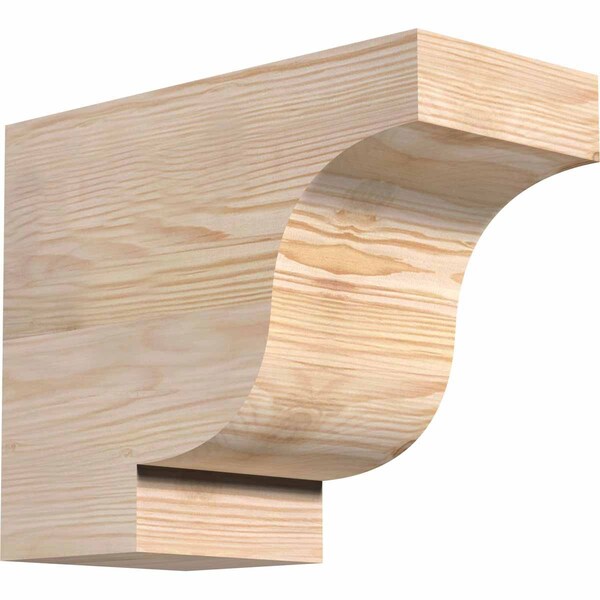 Ekena Millwork Newport Smooth Rafter Tail, Douglas Fir, 5 1/2"W x 10"H x 12"L RFT06X10X12NEW00SDF - main